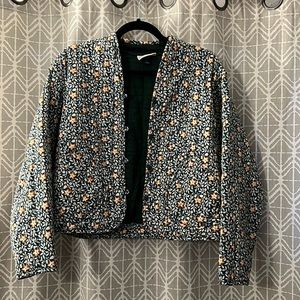 Universal Thread floral quilted jacket